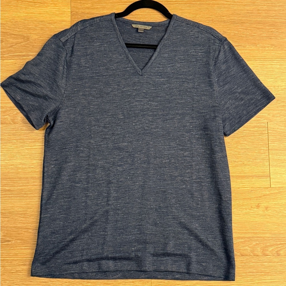John Varvatos Blue Short Sleeve Tee